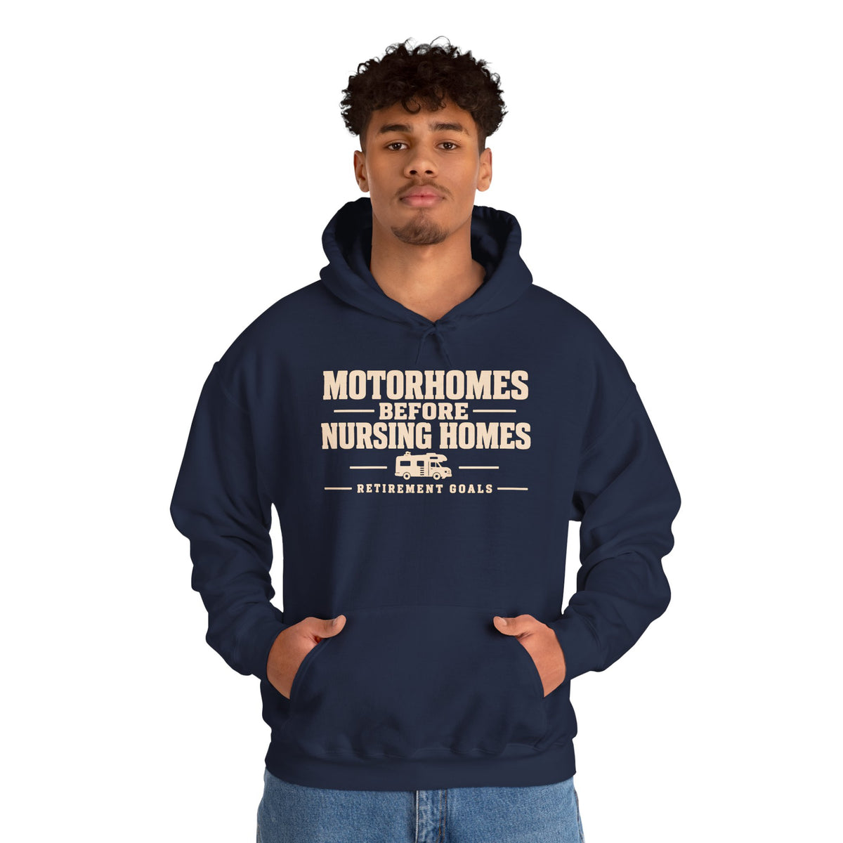 Motorhomes Before Nursing Homes Funny Camping Hoodie