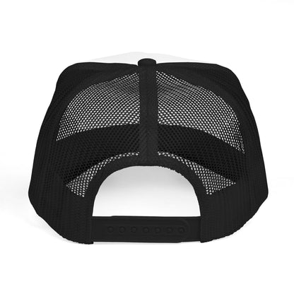 Embroidered Adventure Camping Heartbeat Foam Trucker Hat
