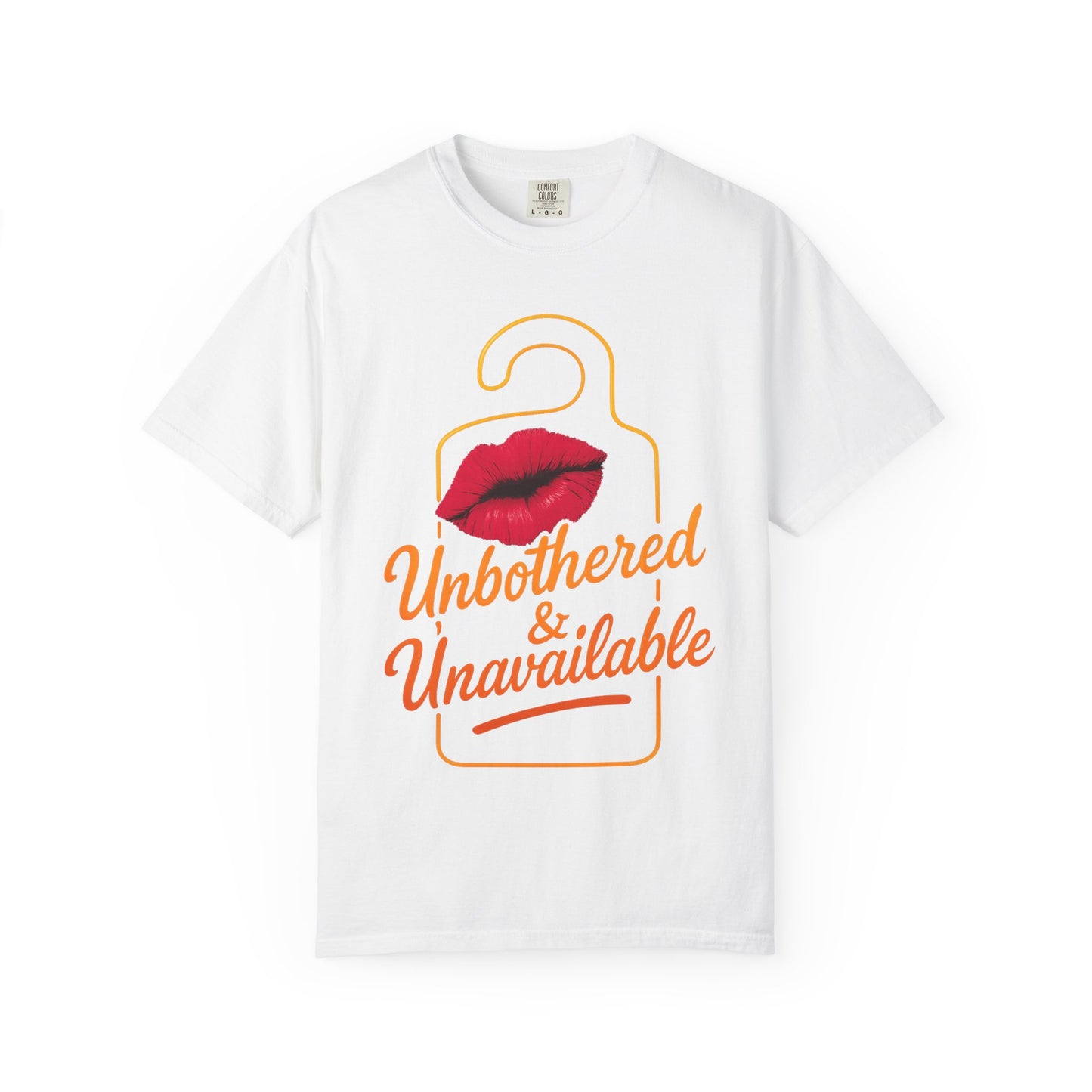 Unbothered Allure: Do Not Disturb Graphic Design Comfort Colors Single Ladies