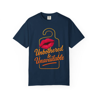 Unbothered Allure: Do Not Disturb Graphic Design Comfort Colors Single Ladies