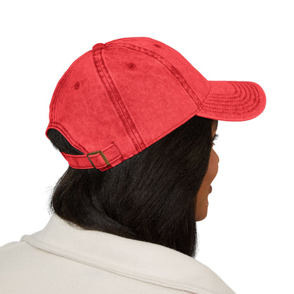 Vintage Embroidered Sun Cap — Smile Sunshine Baseball Hat
