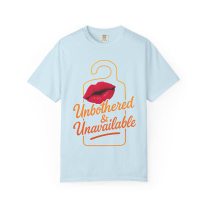 Unbothered Allure: Do Not Disturb Graphic Design Comfort Colors Single Ladies