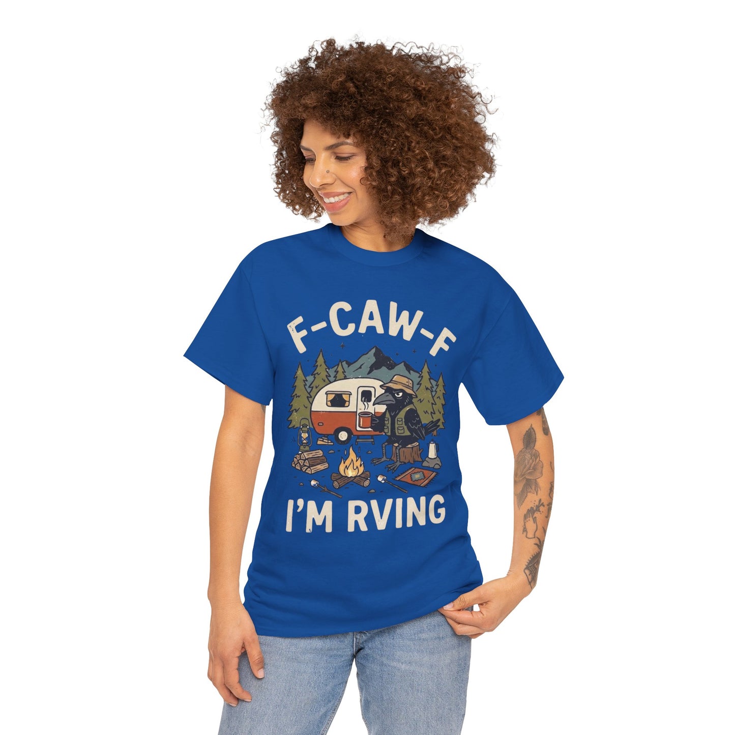 “F‑CAW‑F I’m RVing” Funny Camper Tee for RV Lovers