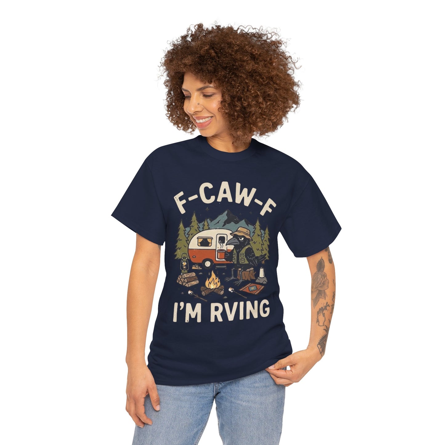 “F‑CAW‑F I’m RVing” Funny Camper Tee for RV Lovers