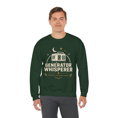 Generator Whisperer Funny Camping Sweatshirt