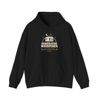 Generator Whisperer Funny Camping Hoodie