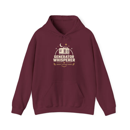 Generator Whisperer Funny Camping Hoodie