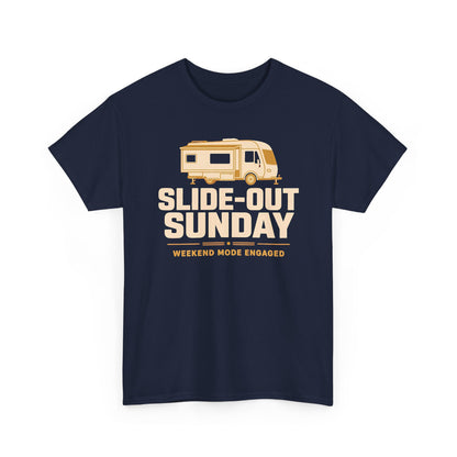 Slide-Out Sunday Funny Camping Tee