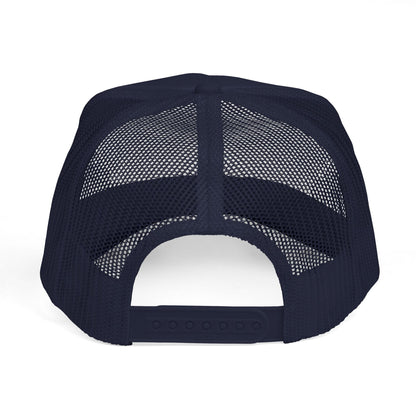 Embroidered Adventure Camping Heartbeat Foam Trucker Hat