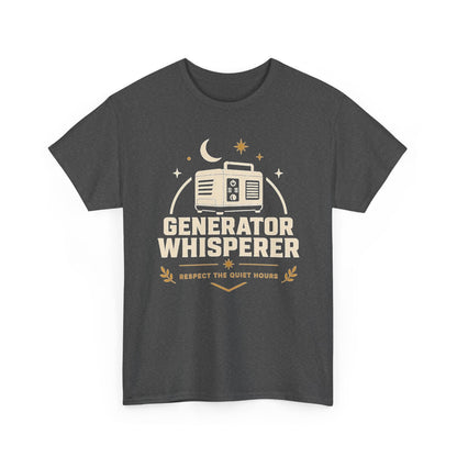 Generator Whisperer Funny Camping Tee