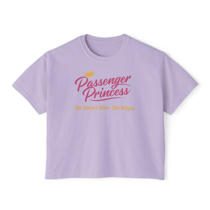 Passenger Princess:  Women's Boxy T-Shirt