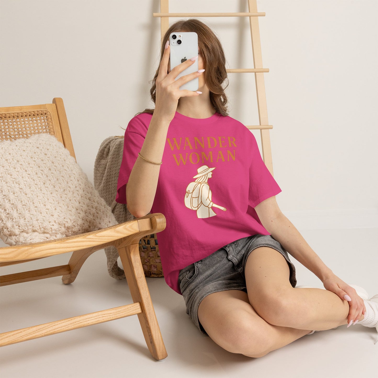 Wander Woman Travel Tee – Adventure Graphic Shirt for Women