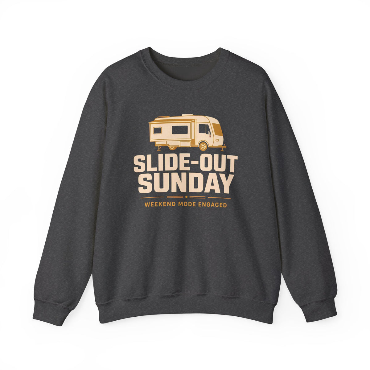 Slide-Out Sunday Funny Camping Sweatshirt