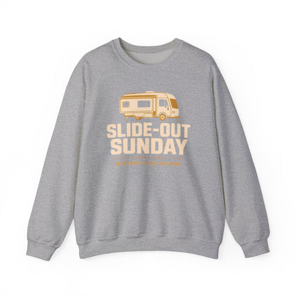 Slide-Out Sunday Funny Camping Sweatshirt