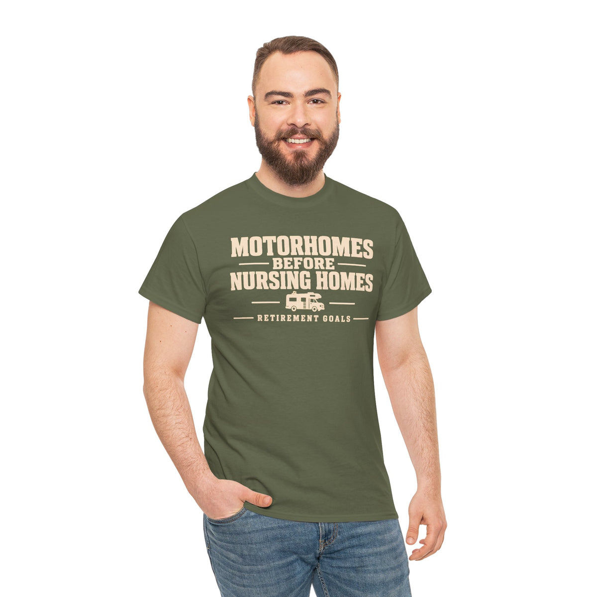 Motorhomes Before Nursing Homes Funny Camping Tee