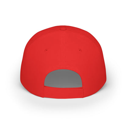 Smiling Sun Baseball Cap — Cheerful Embroidered Low Profile Hat