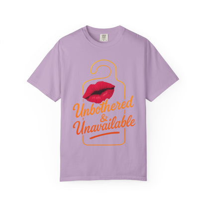 Unbothered Allure: Do Not Disturb Graphic Design Comfort Colors Single Ladies
