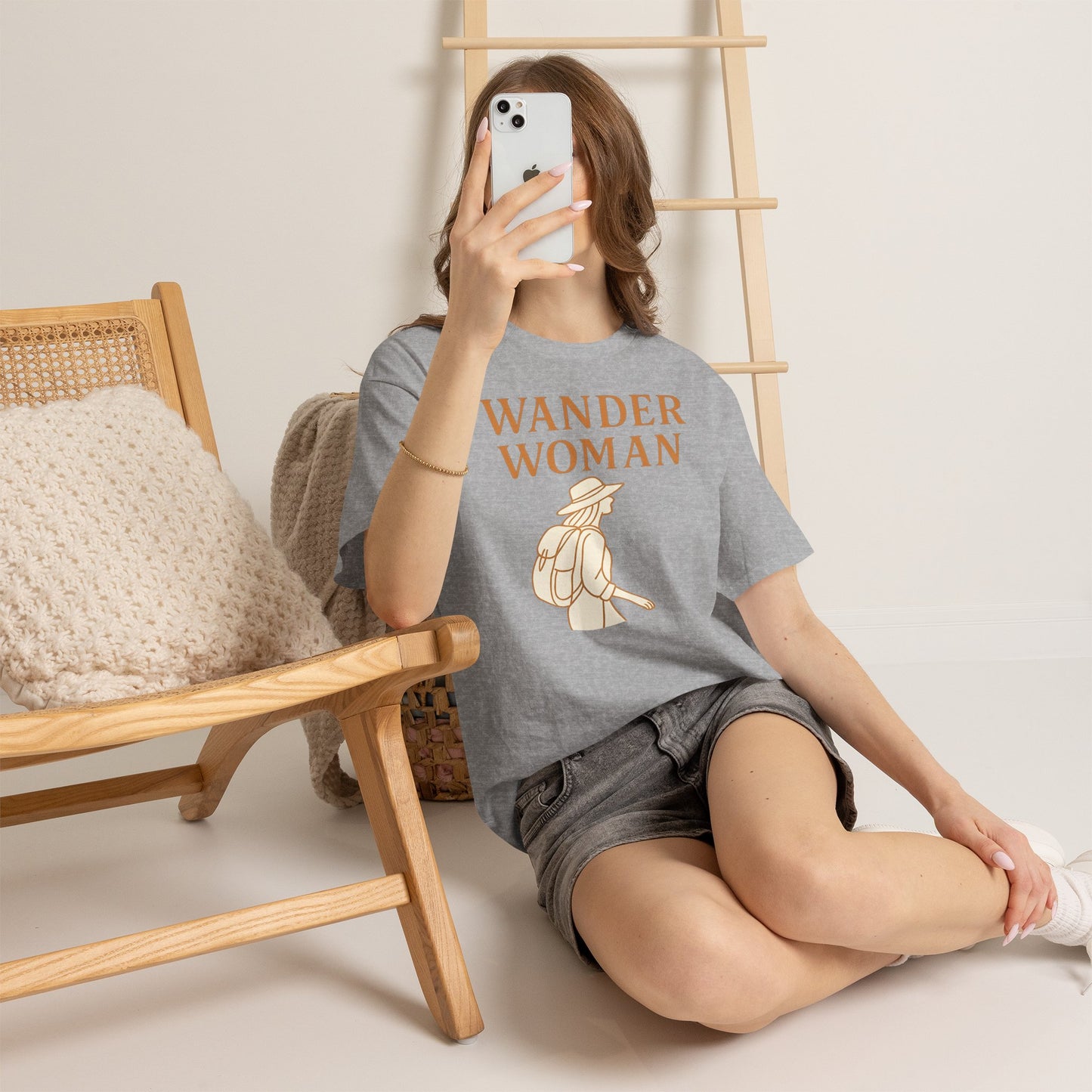 Wander Woman Travel Tee – Adventure Graphic Shirt for Women