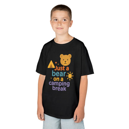 Bear Camping Adventure Youth Gildan Tee