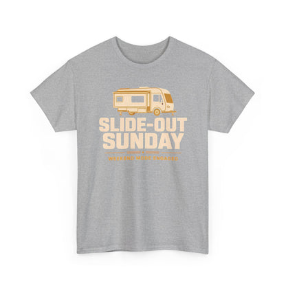 Slide-Out Sunday Funny Camping Tee