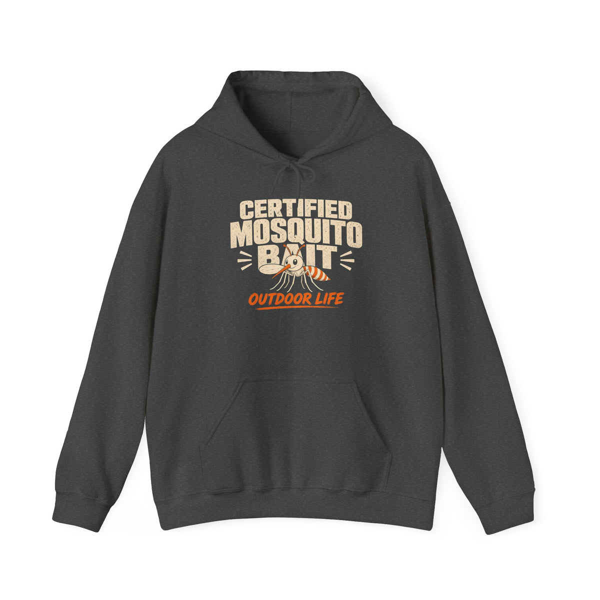 Certified Mosquito Bait Funny Camping Hoodie