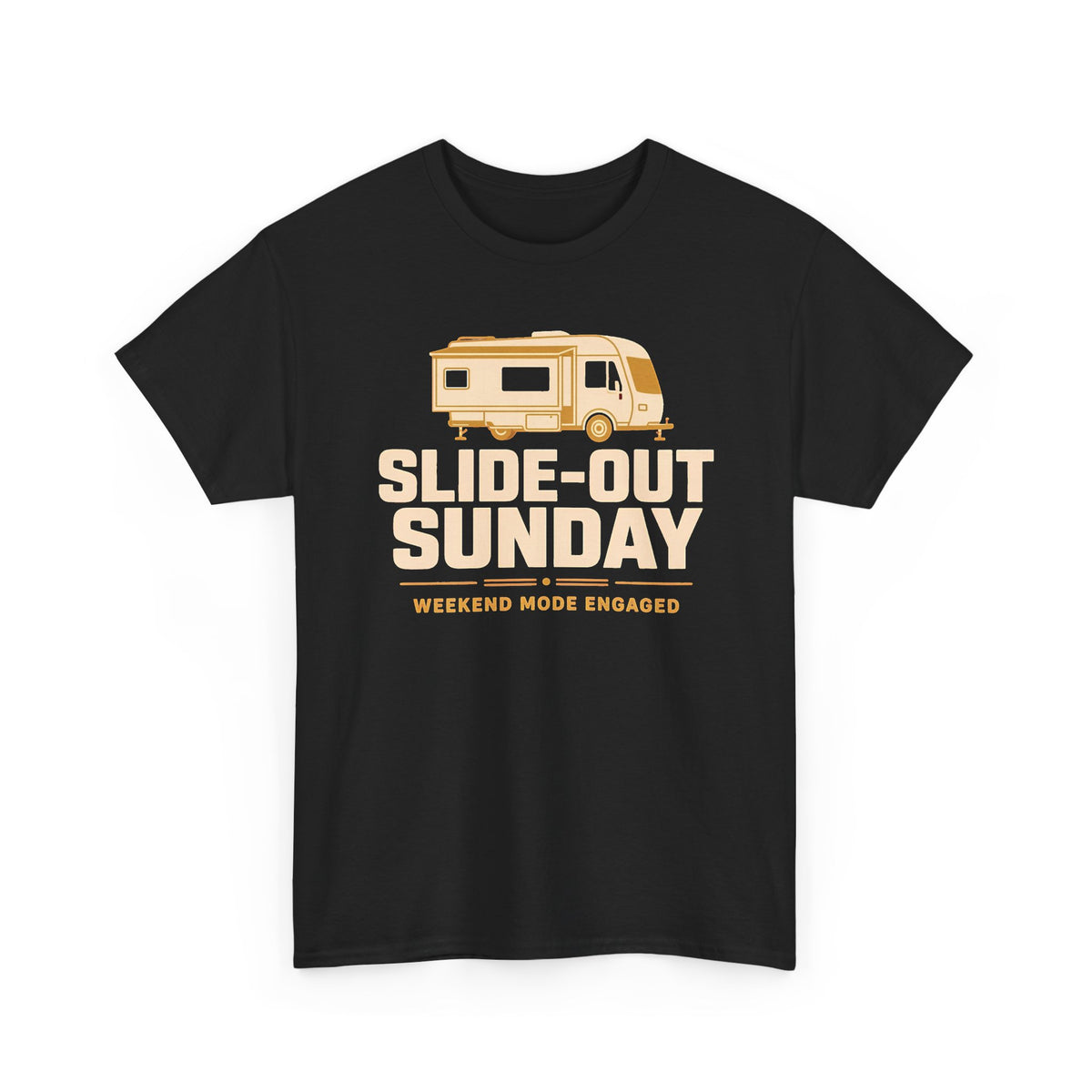 Slide-Out Sunday Funny Camping Tee