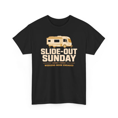 Slide-Out Sunday Funny Camping Tee