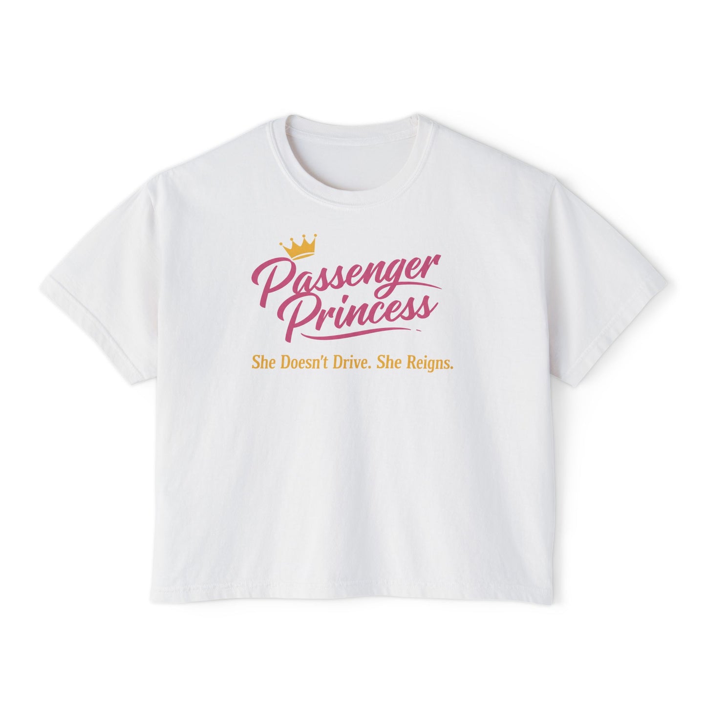 Passenger Princess:  Women's Boxy T-Shirt