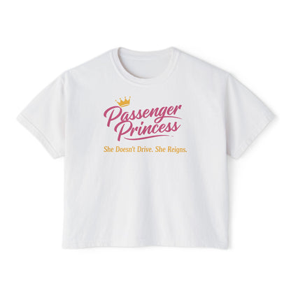 Passenger Princess:  Women's Boxy T-Shirt