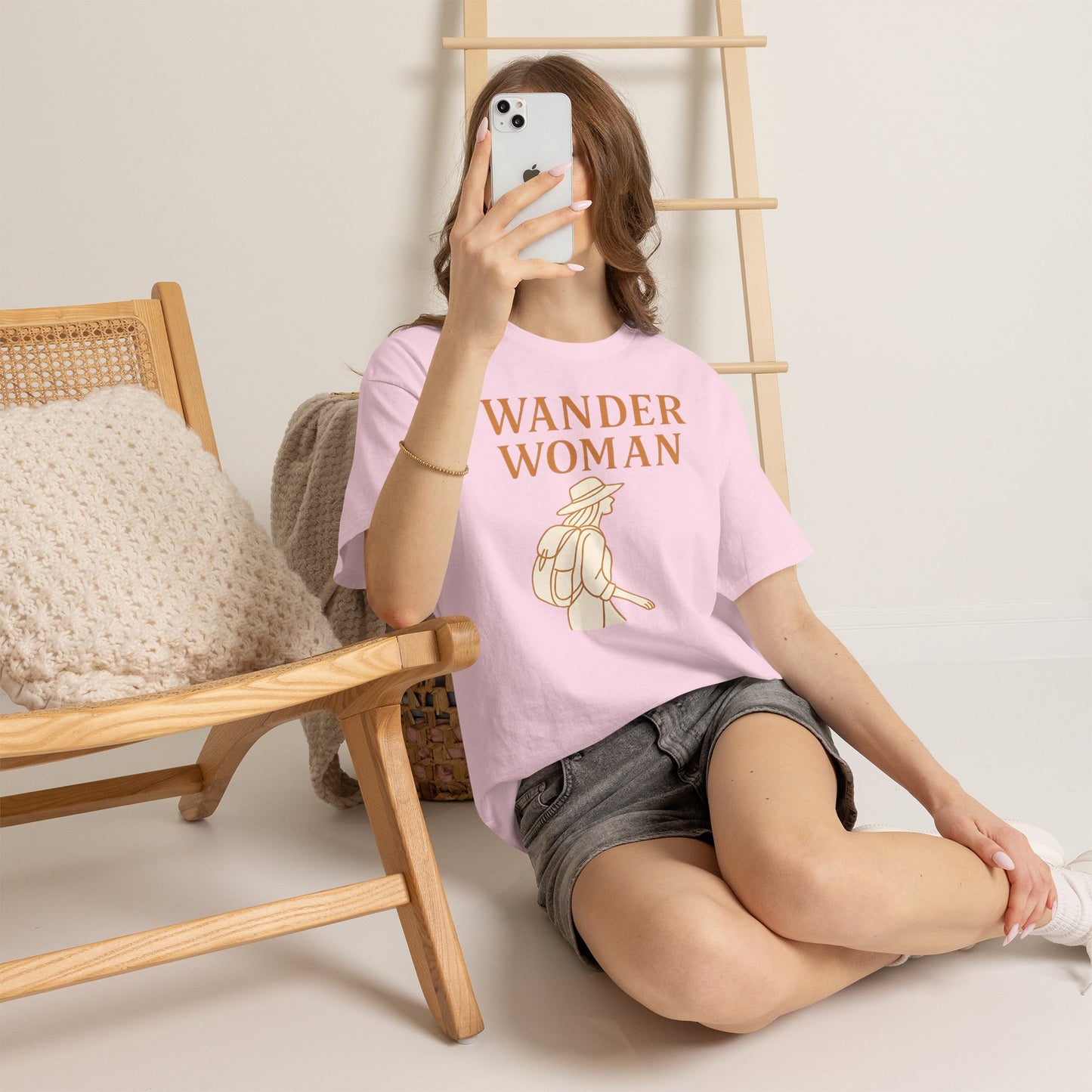 Wander Woman Travel Tee – Adventure Graphic Shirt for Women