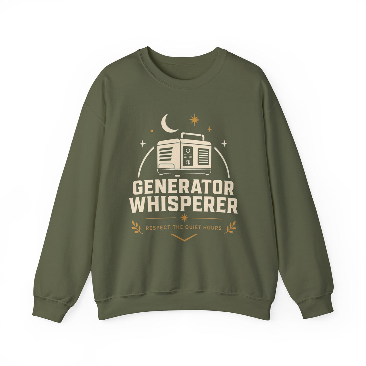 Generator Whisperer Funny Camping Sweatshirt