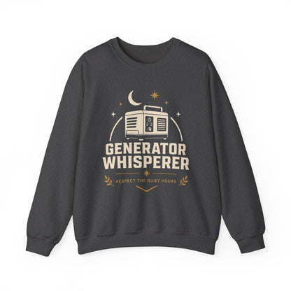 Generator Whisperer Funny Camping Sweatshirt