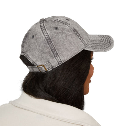 Vintage Embroidered Sun Cap — Smile Sunshine Baseball Hat