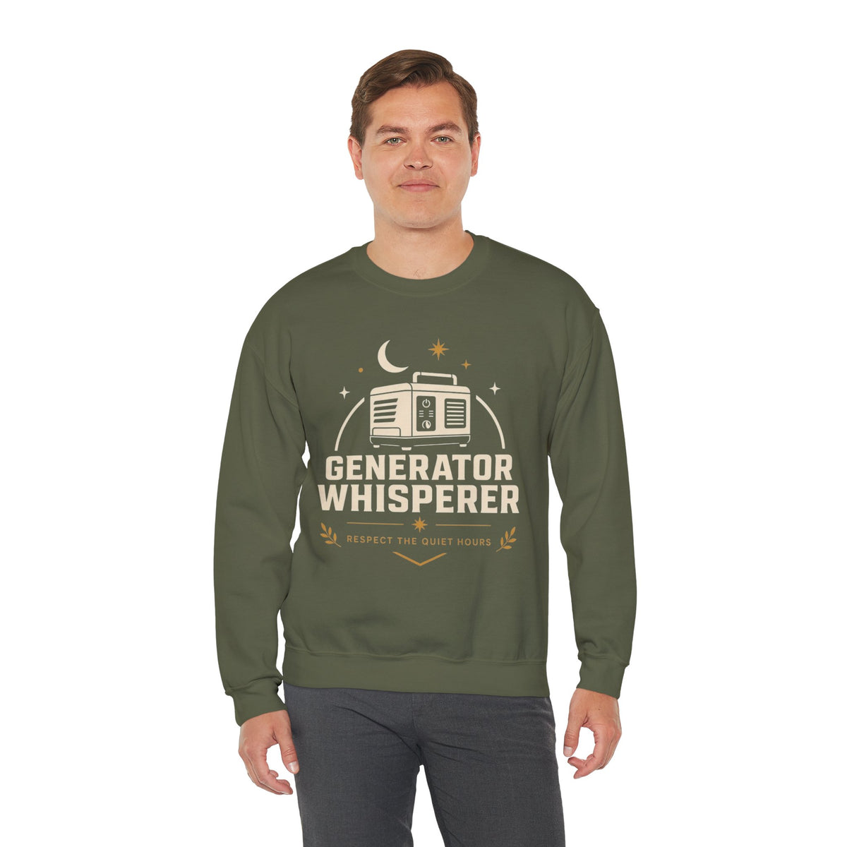 Generator Whisperer Funny Camping Sweatshirt