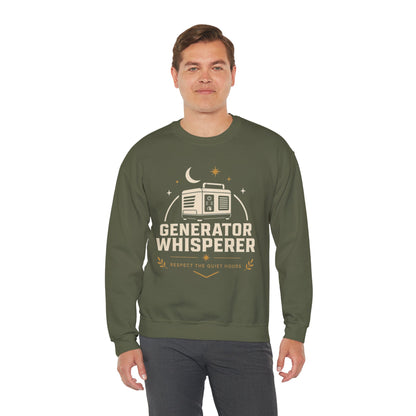 Generator Whisperer Funny Camping Sweatshirt