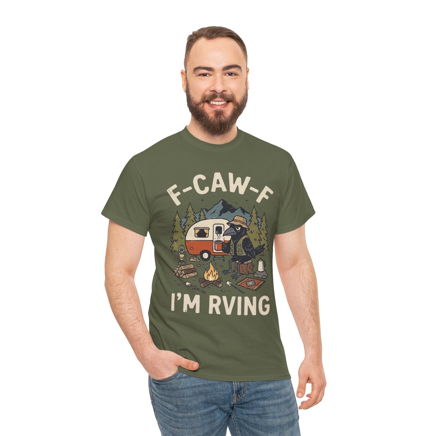 “F‑CAW‑F I’m RVing” Funny Camper Tee for RV Lovers