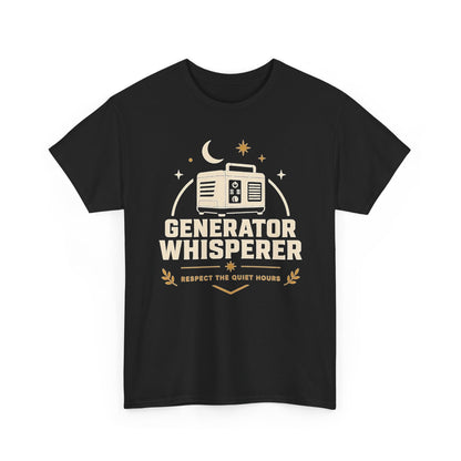 Generator Whisperer Funny Camping Tee