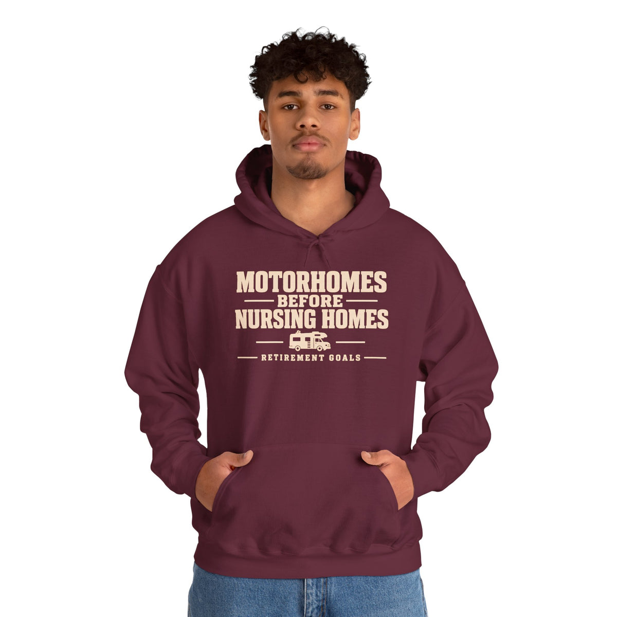 Motorhomes Before Nursing Homes Funny Camping Hoodie