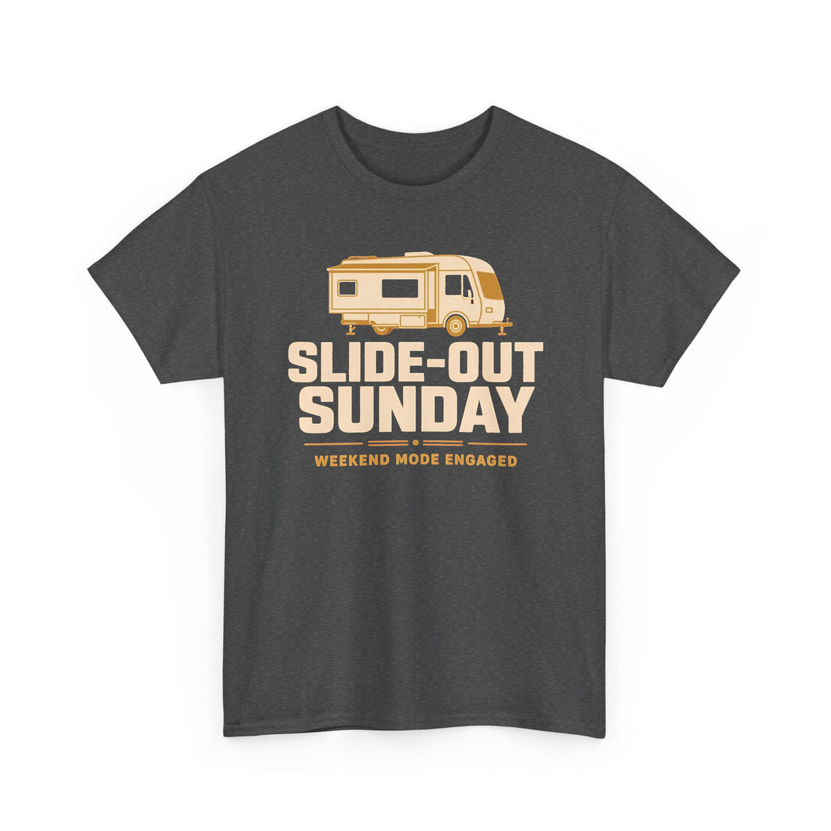 Slide-Out Sunday Funny Camping Tee