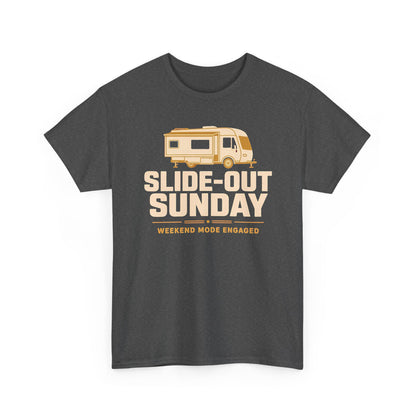 Slide-Out Sunday Funny Camping Tee
