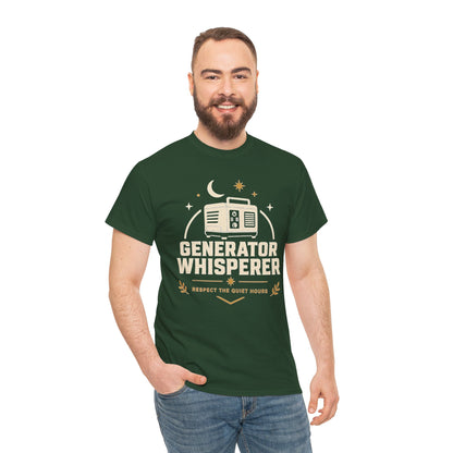 Generator Whisperer Funny Camping Tee