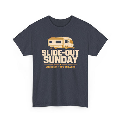 Slide-Out Sunday Funny Camping Tee