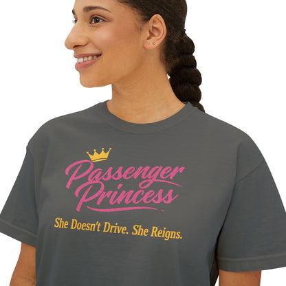 Passenger Princess:  Women's Boxy T-Shirt