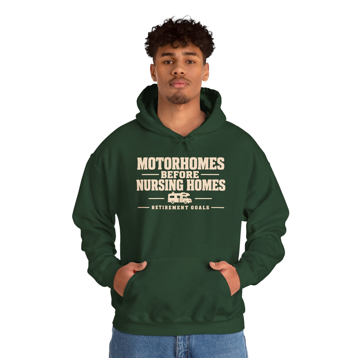 Motorhomes Before Nursing Homes Funny Camping Hoodie