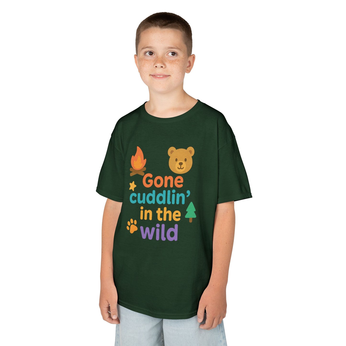 Gone Cuddlin in the Wild Youth Gildan Tee