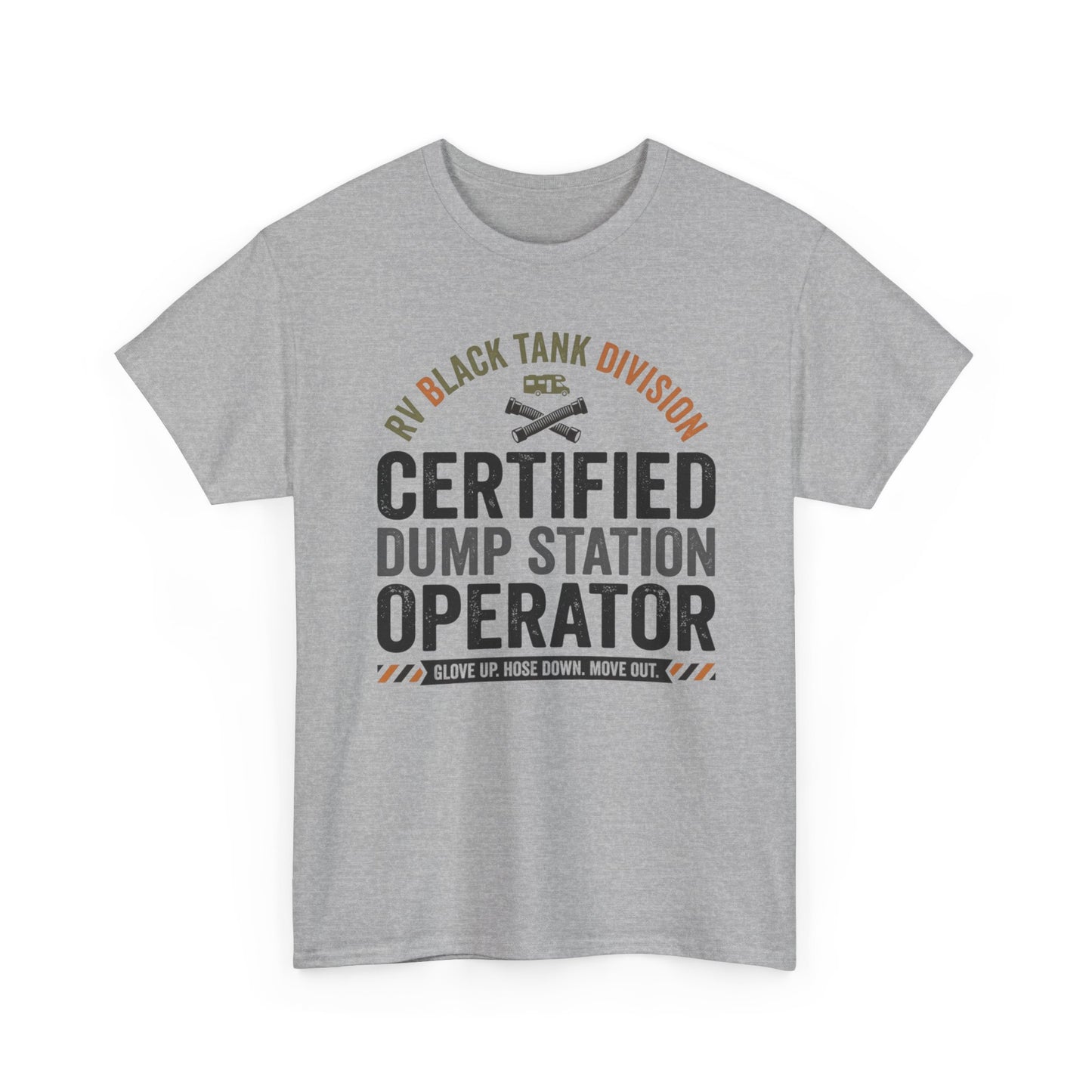 Certified Dump Station Operator T-Shirt