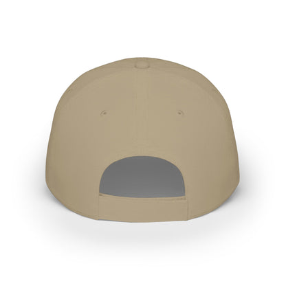 Smiling Sun Baseball Cap — Cheerful Embroidered Low Profile Hat