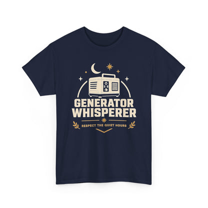 Generator Whisperer Funny Camping Tee