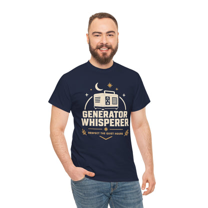 Generator Whisperer Funny Camping Tee