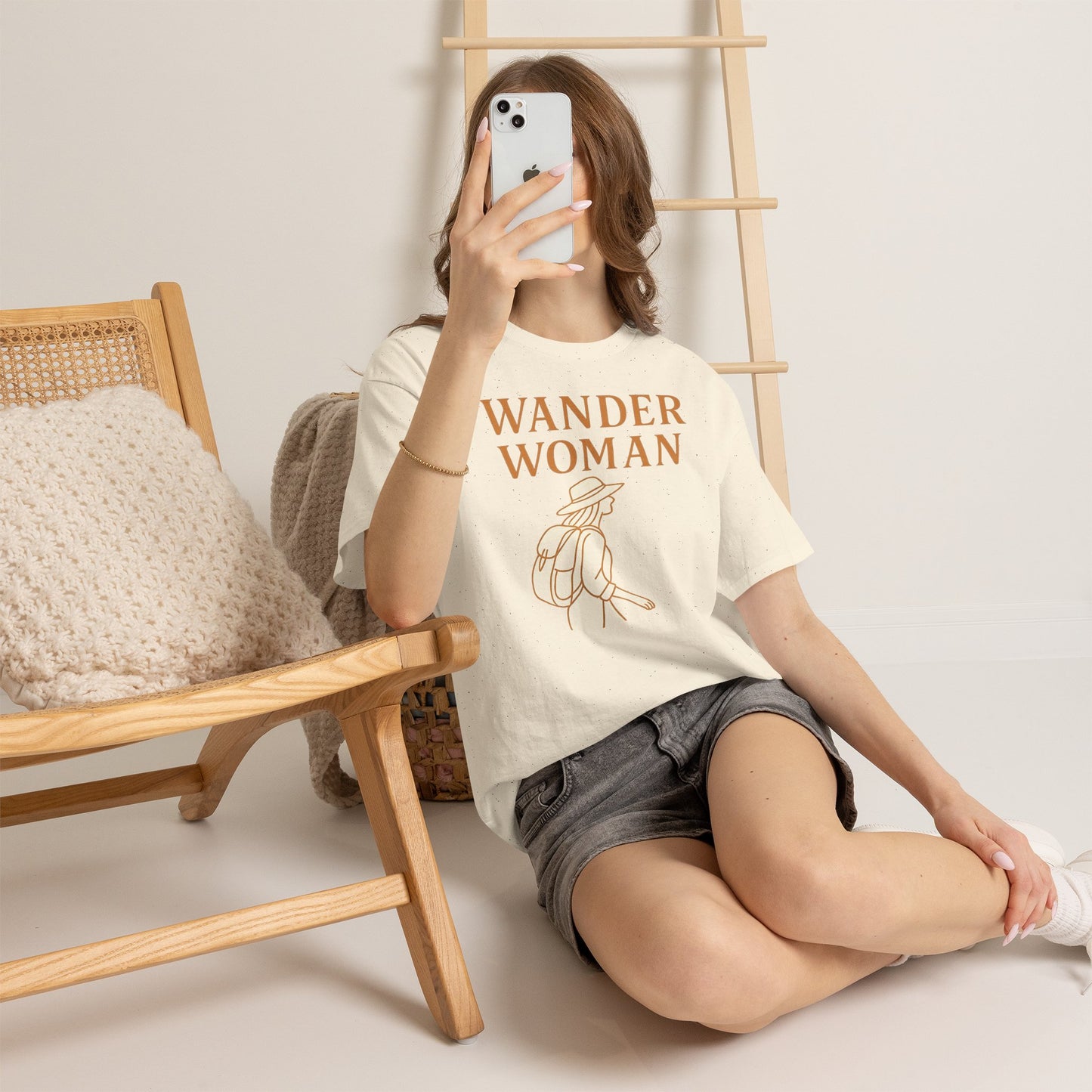 Wander Woman Travel Tee – Adventure Graphic Shirt for Women
